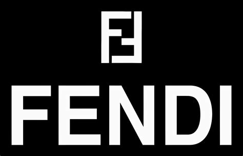 fendi black logo|Fendi logo clip art.